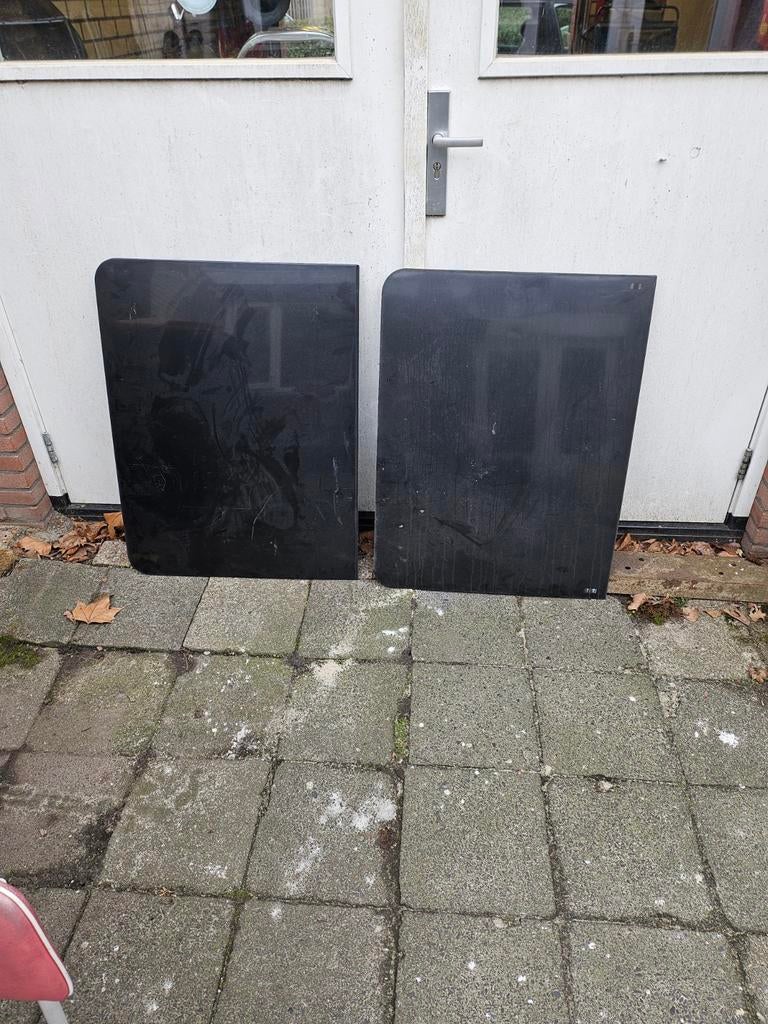 BMW E34 Touring Dubbel Dakraam Panelen (Diamant Schwarz), Ophalen, Gebruikt, Achterklep, Achter