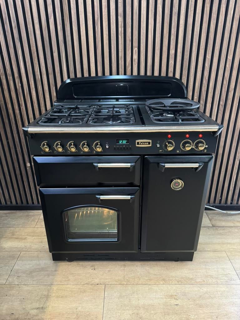 Prachtige Falcon Classic Fornuis 90 cm (Gratis bezorgen), 5258sh, Ophalen of Verzenden, Zo goed als nieuw, Energieklasse A of zuiniger