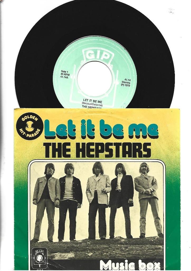 ABBA THE HEPSTARS SINGLE 7" LET IT BE ME 1979, 7 inch, Single, Ophalen of Verzenden, Zo goed als nieuw