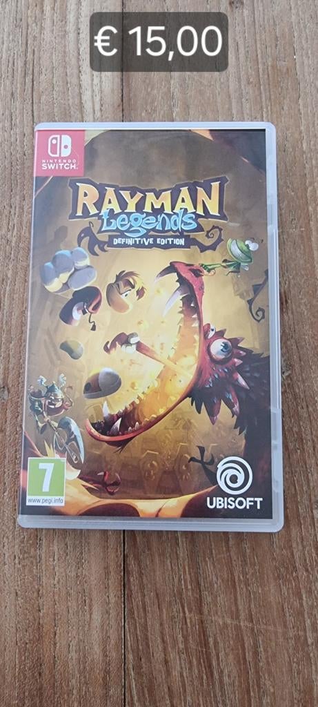 Rayman Legends Definitive Edition - Nintendo Switch, Eén computer, Ophalen of Verzenden, Zo goed als nieuw, 3 spelers of meer