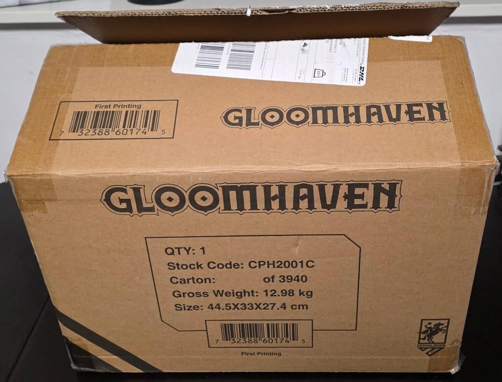 Gloomhaven 2nd Edition (sealed, met uitbreidingen), Hobby en Vrije tijd, Gezelschapsspellen | Bordspellen, Een of twee spelers