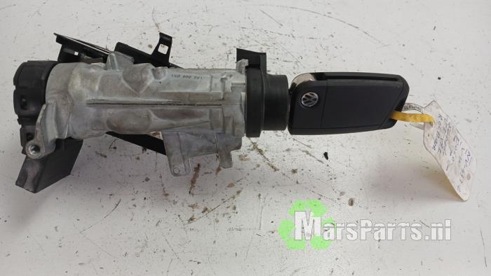 Kontaktslot + Sleutel van een Volkswagen Polo, Gebruikt, -, Volkswagen, -