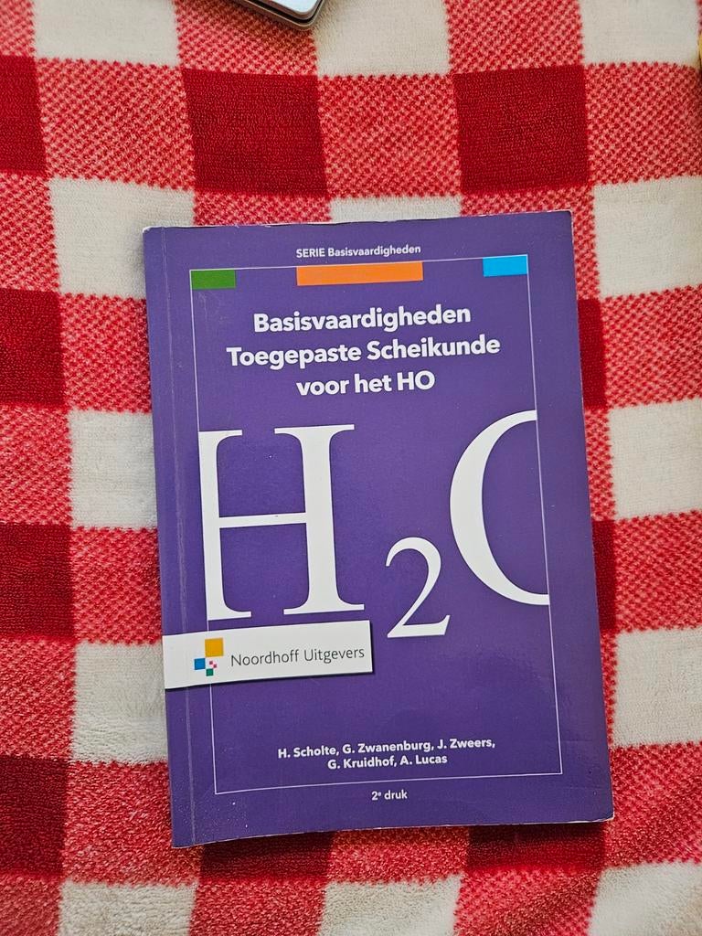 Basisvaardigheden toegepaste scheikunde voor het HO, Boeken, Wetenschap, Zo goed als nieuw, Natuurwetenschap, Ophalen of Verzenden