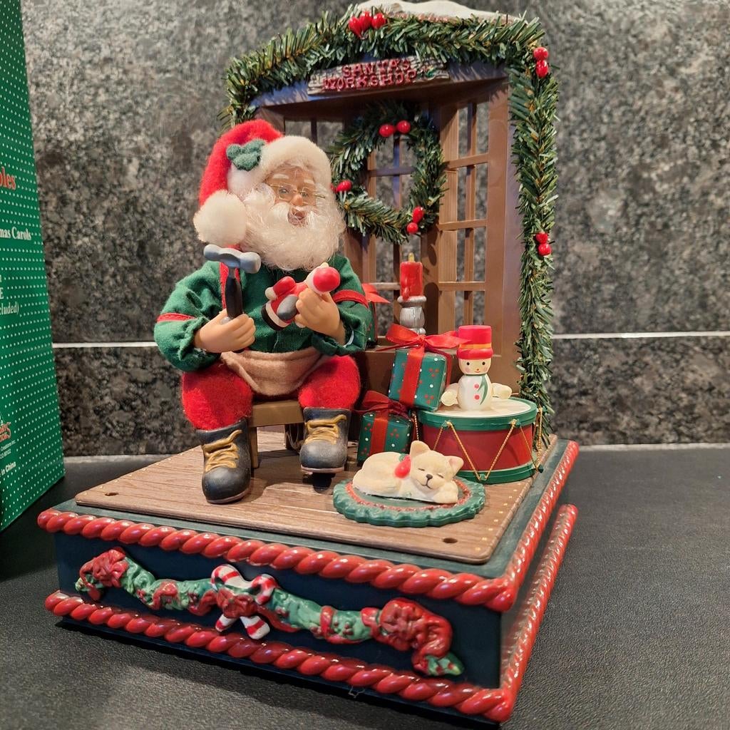 Muzikale Klassieke Kerstman Collectibles - Vintage, Diversen, Ophalen of Verzenden, Zo goed als nieuw