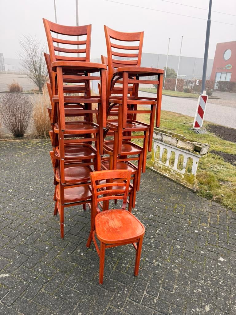 Stapelbare thonet stoelen retro vintage klassiek bistro, Huis en Inrichting, Stoelen, Overige kleuren, Ophalen of Verzenden, Zo goed als nieuw