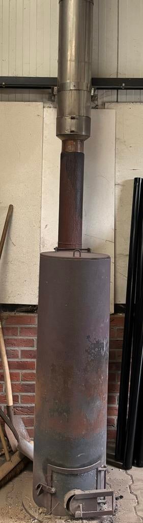 Houtkachel werkplaats, Ophalen, Gebruikt, Hout, Houtkachel