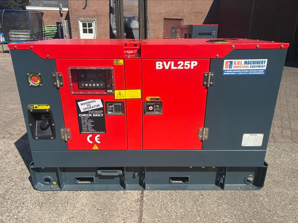 Hyundai Stamford 25 kVA noodstroom aggregaat, Ophalen of Verzenden, Nieuw, Dieselolie