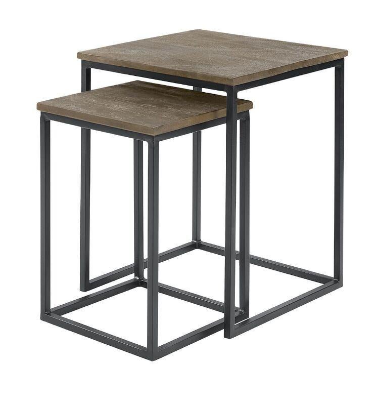 Bijzettafelset Pandera | Pronto Wonen, Ophalen, Minder dan 45 cm, Minder dan 55 cm, Vierkant