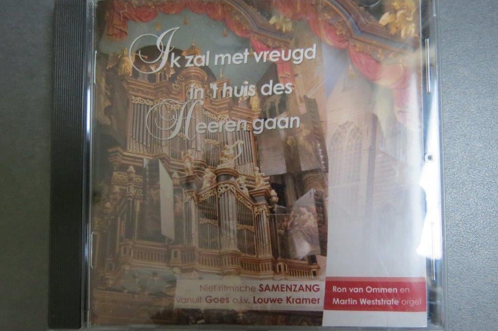 Cd samenzang vanuit Goes o.l.v. Louwe Kramer, Westrate orgel, Ophalen of Verzenden, Zo goed als nieuw, Gospel