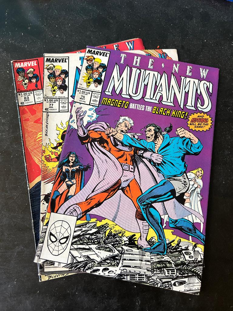 New Mutants (USA) #75-#77-#83, Boeken, Strips | Comics, Amerika, Marvel Comics, Ophalen of Verzenden, Zo goed als nieuw