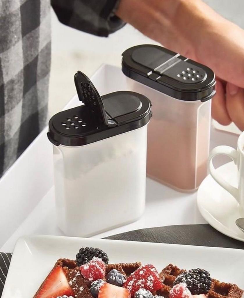 tupperware kruidenovaaltjes kruidenpotjes 270ml set van 2, Ophalen of Verzenden, Nieuw, Overige typen