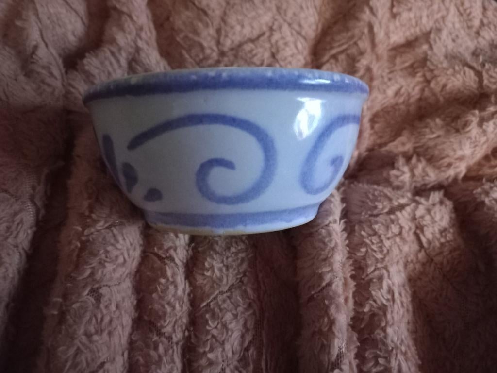 Delfs blauw schaaltje, Ophalen of Verzenden