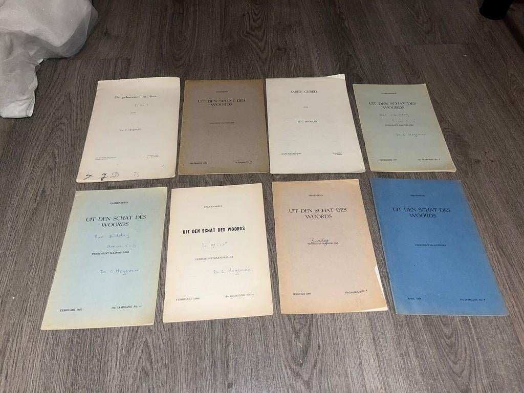 Ds. C. Hegeman uit de schat des Woords preken, Ophalen of Verzenden, Gelezen, Ds. C. Hegeman, Christendom | Protestants