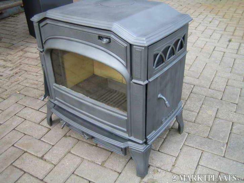 in nieuwstaat DOVRE 750 GH houtkachel 9KW, Huis en Inrichting, Zo goed als nieuw, Hout, Vrijstaand