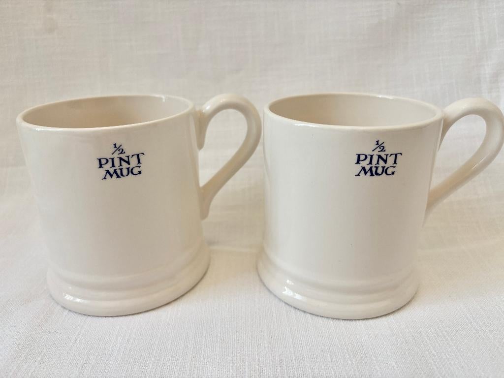 Emma Bridgewater - Blue Utility, Huis en Inrichting, Keuken | Servies, Verzenden, Zo goed als nieuw, Overige stijlen, Kop(pen) en/of Schotel(s)