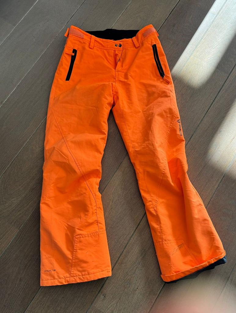 Brunotti ski broek - maat 164 - oranje, Ophalen of Verzenden, Gedragen, Maat 46 (S) of kleiner, Broek