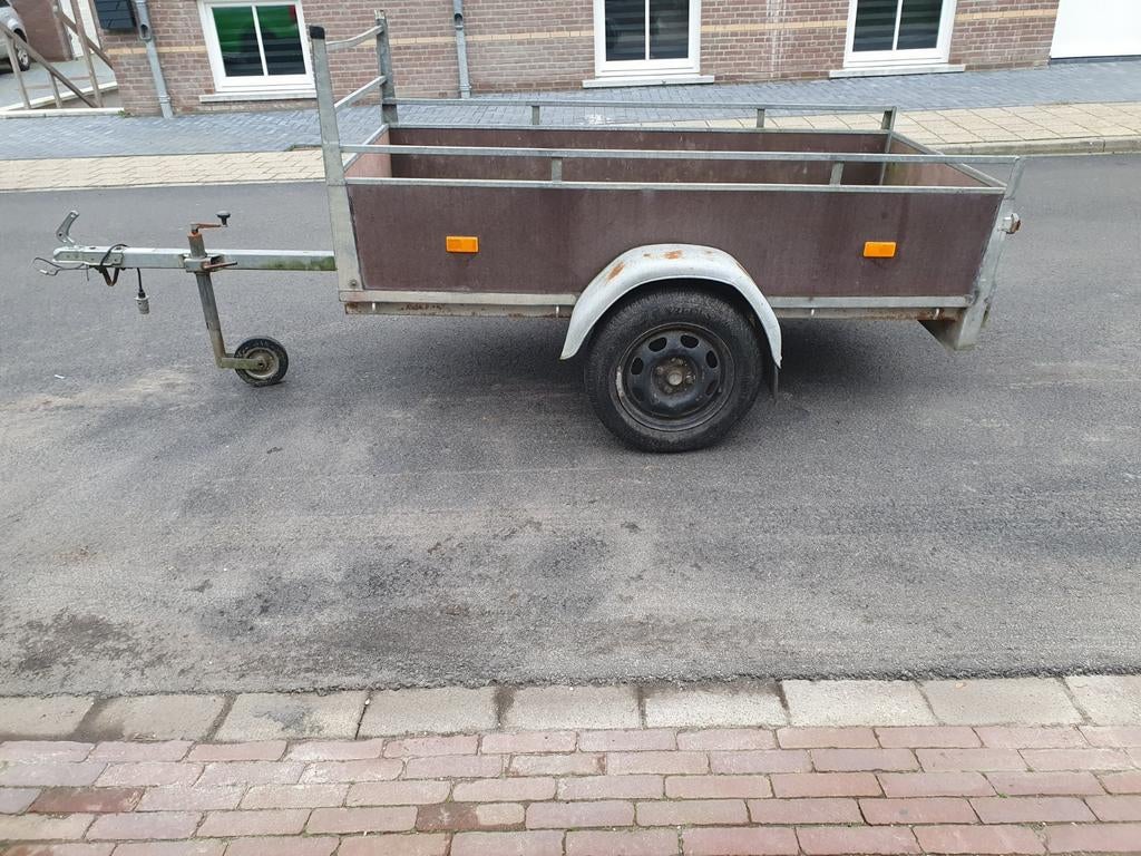 Aanhangwagen 110x120, Ophalen, Zo goed als nieuw