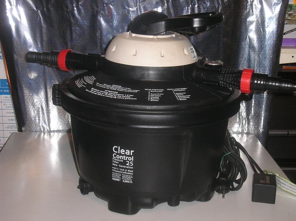 velda drukfilter clear control 25, Ophalen, Zo goed als nieuw, Vijverfilter