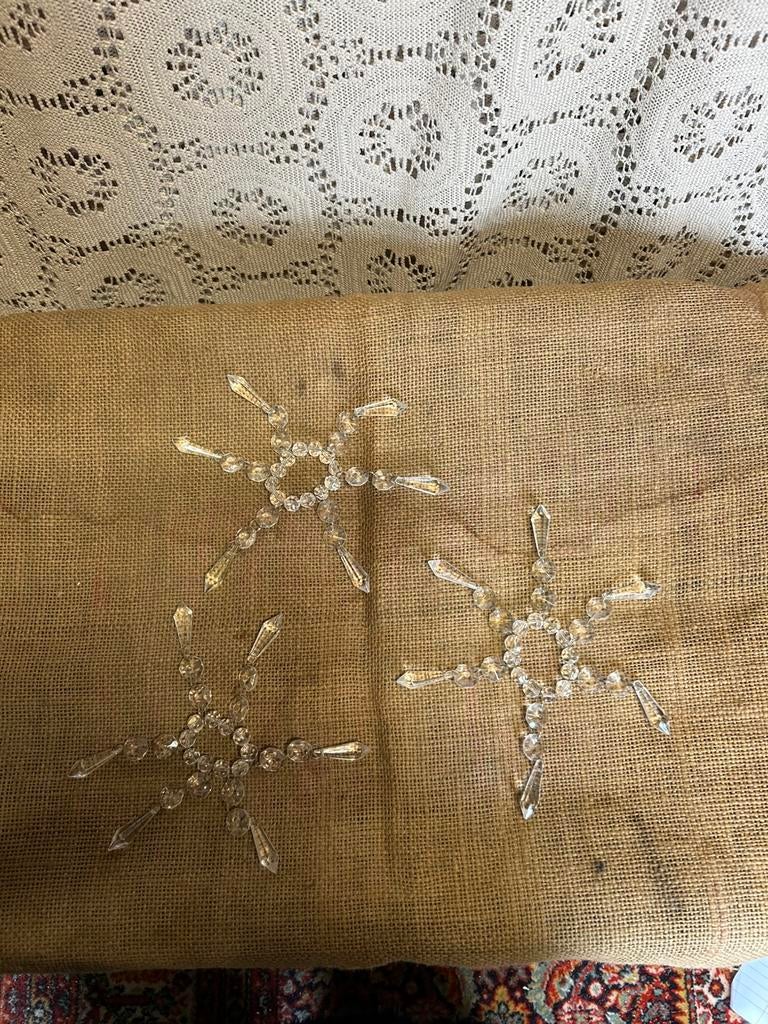 3 glazen kandelaar kransjes, Ophalen of Verzenden