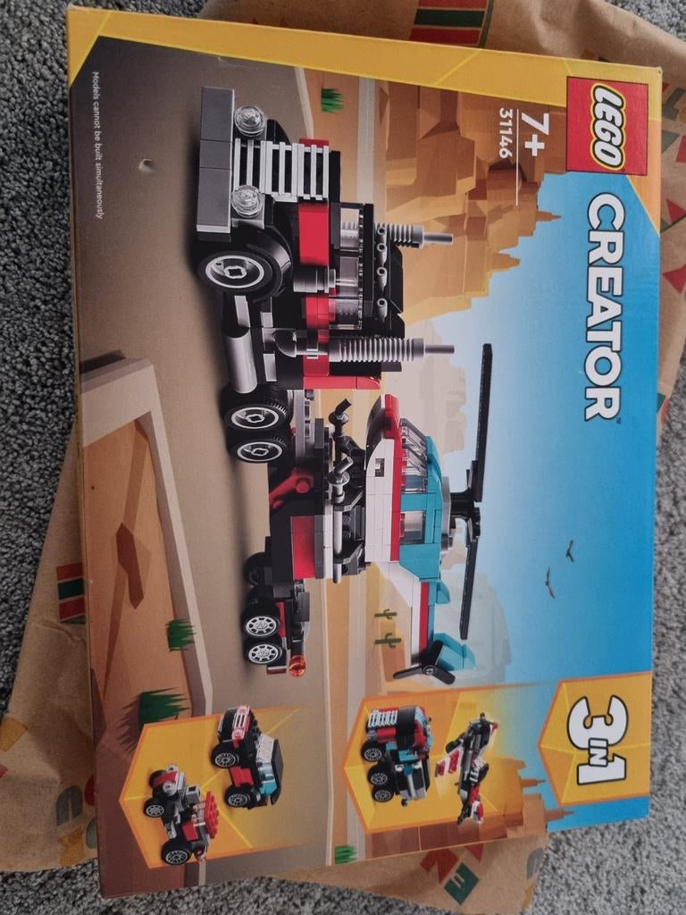 (Bijna) Nieuwe LEGO Creator 31146 3in1, Ophalen of Verzenden, Nieuw, Complete set, Lego