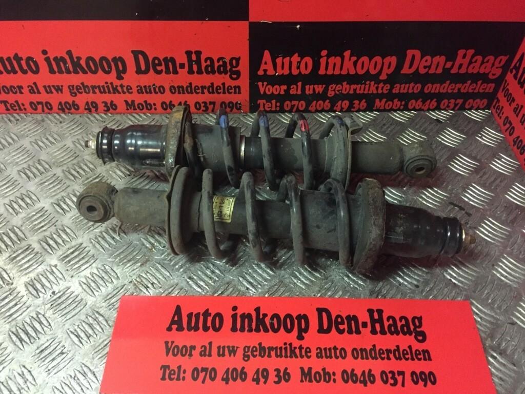 Honda Civic  ('01-'06) Veerpoot Schokbreker R.A + L.A, Ophalen of Verzenden, Gebruikt, Honda