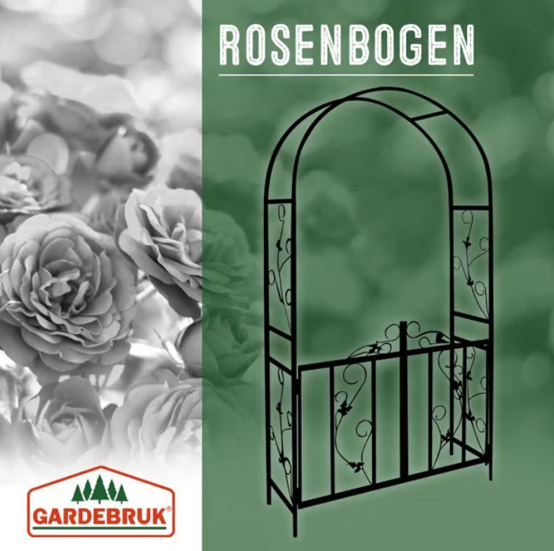 Rozenboog pergola met hekje tuinboog ijzer GRATIS BEZORGD!, Tuin en Terras, Tuinhekken en Hekwerk, Met poort, Verzenden, Nieuw