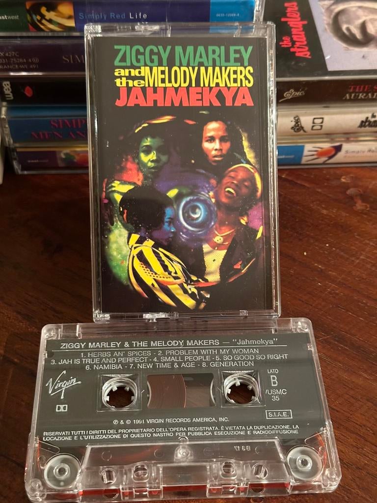 Ziggy Marley and the Melody Makers - Jahmekya (reggae), Cd's en Dvd's, Cassettebandjes, Ophalen of Verzenden, Zo goed als nieuw