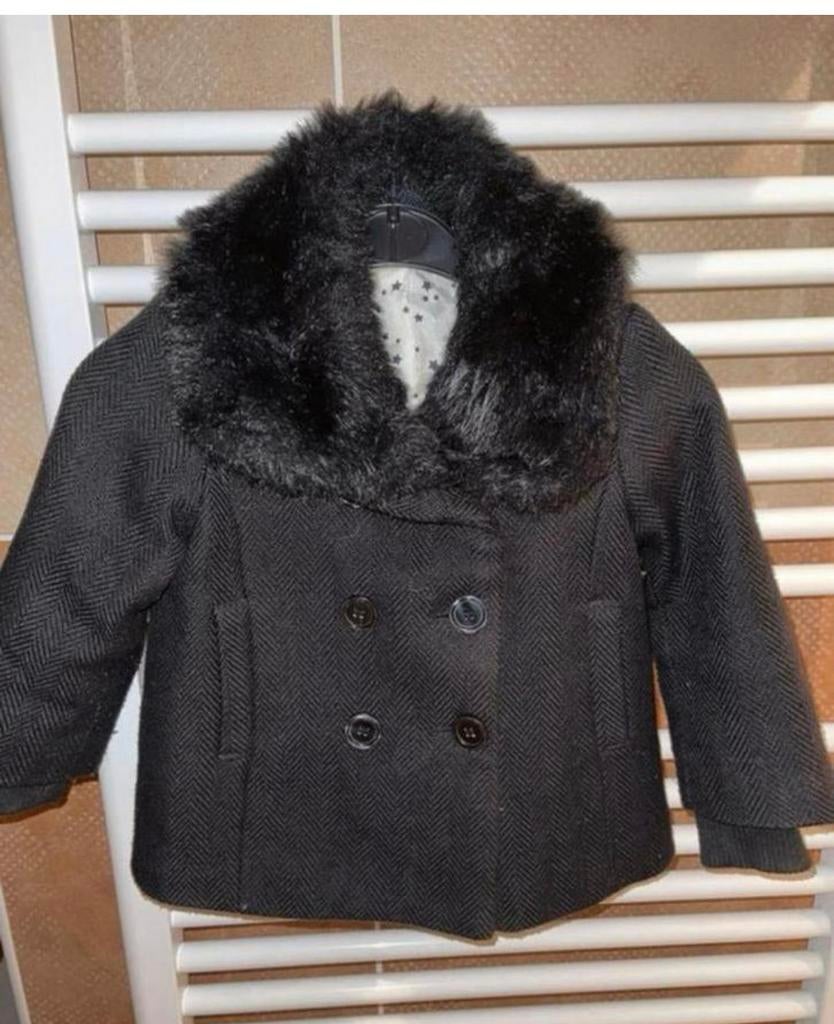 Mantel jasje h&m maat 98, Ophalen of Verzenden, Zo goed als nieuw, Meisje, Jas