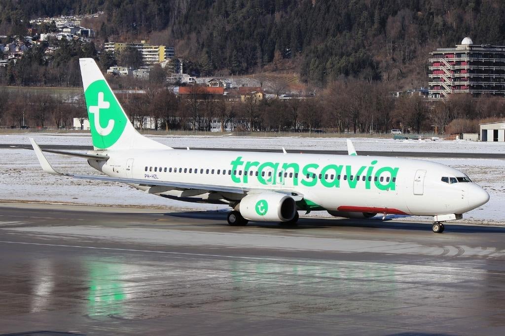 TRANSAVIA  PH-HZL, Ophalen of Verzenden, Nieuw, Kaart, Foto of Prent