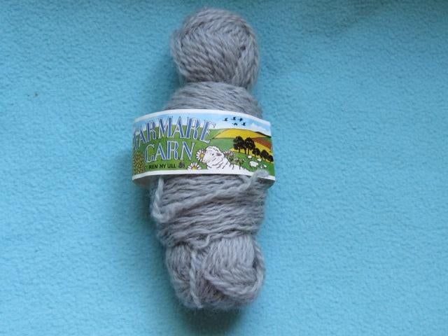 Bol garen 100% wol lichtgrijs Farmare Garn uit Zweden 50 gr, Ophalen of Verzenden, Nieuw, Breien of Haken, Wol of Garen