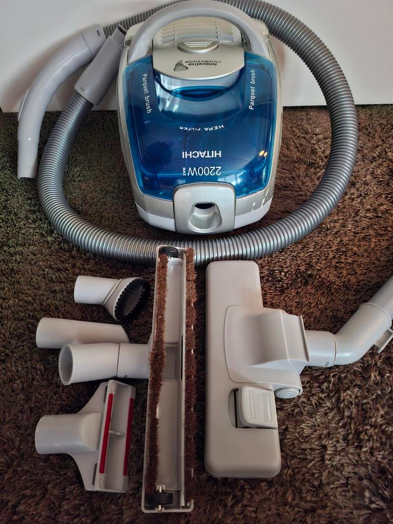 Hitachi Stofzuiger CVSN20M-C Vacuüm Cleaner., Witgoed en Apparatuur, Stofzuigers, Ophalen, Gebruikt, Stofzuiger, 2000 watt of meer