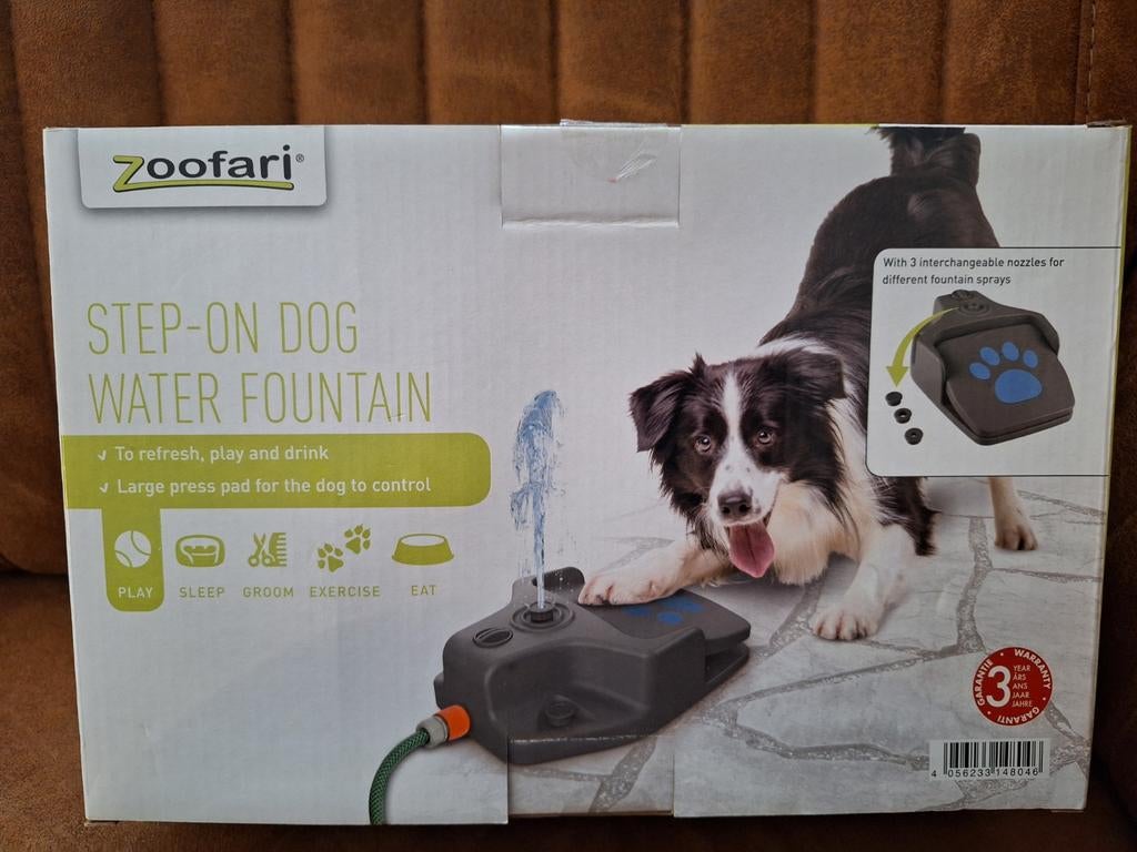 Honden waterfontein buiten nieuw, Ophalen of Verzenden, Nieuw, Waterspeelgoed