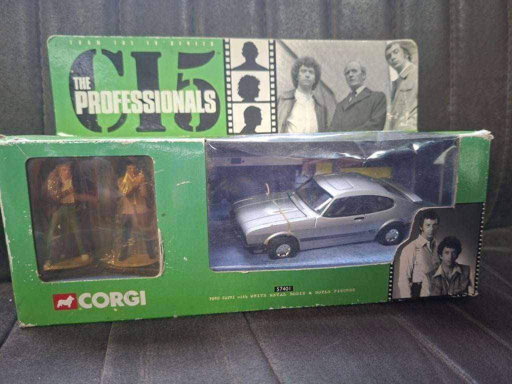 Ford Capri the proffessionals, Ophalen of Verzenden, Zo goed als nieuw, 1:5 t/m 1:8, Auto
