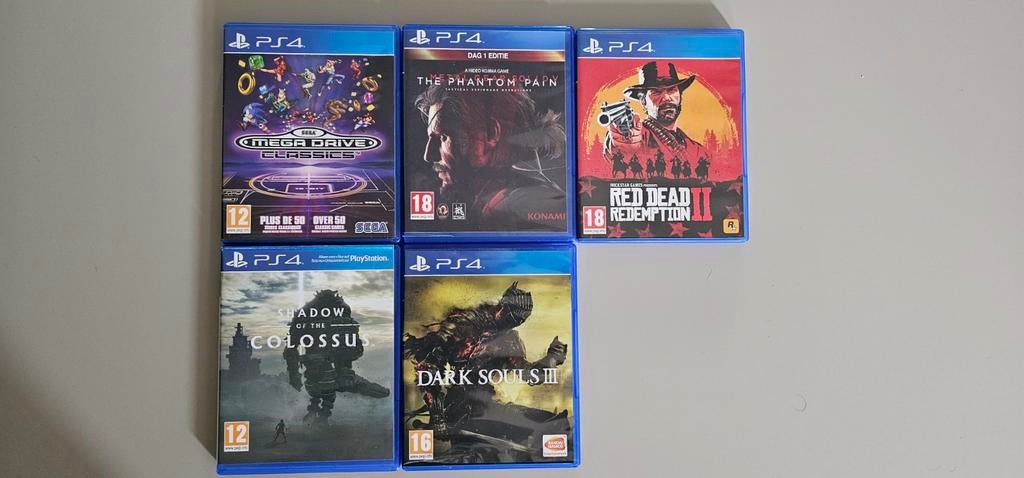 PS4 Games te koop – Top titels in nette staat!, Spelcomputers en Games, Overige genres, 1 speler, Ophalen of Verzenden, Zo goed als nieuw