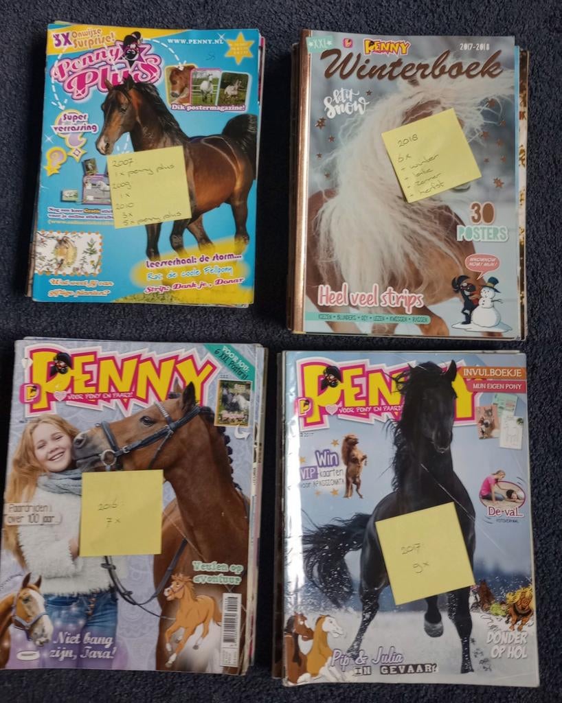 34 Penny's, Boeken, Ophalen