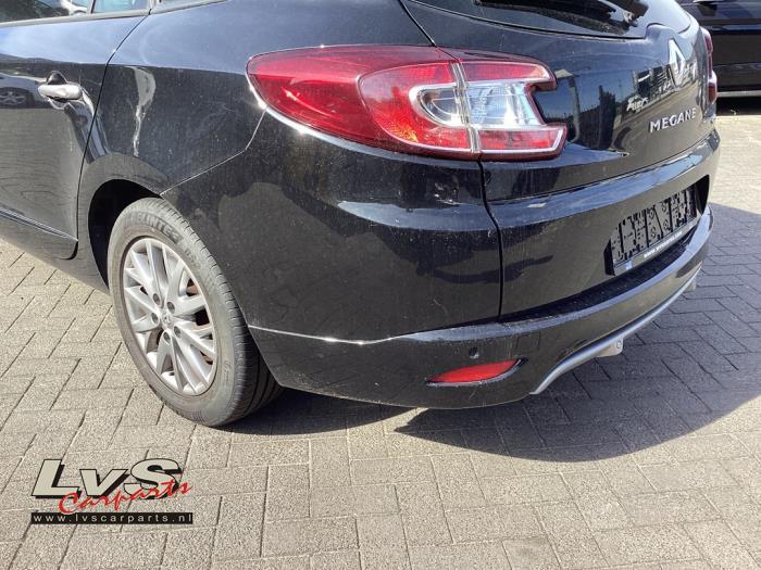 Achterbumper van een Renault Megane (019), Gebruikt, -, Renault, -