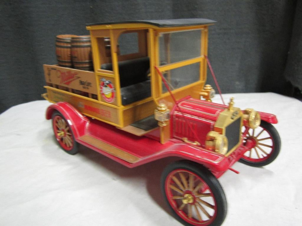 DE MILLER-BROUWERIJ WAGEN MERK FRANKLIN MINT, Ophalen of Verzenden, Nieuw, Bus of Vrachtwagen