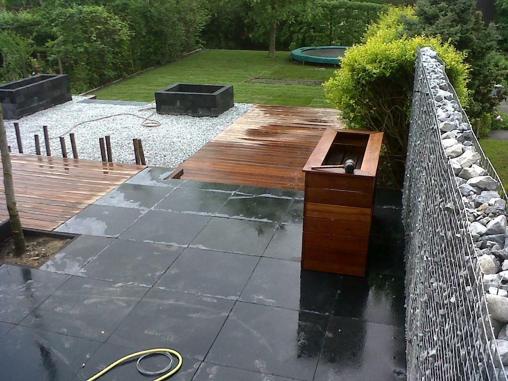rene j bestrating straatwerk tuinaanleg schutting riool, Garantie, Tuinontwerp