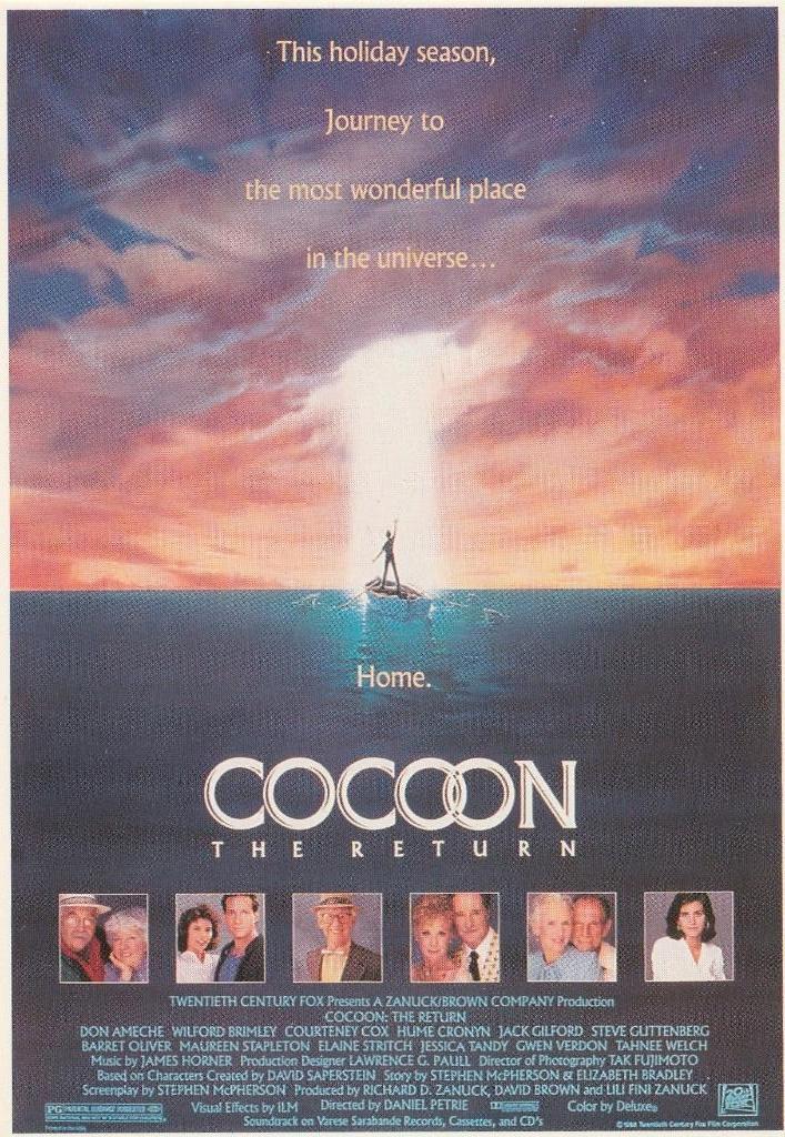 Kaart "Cocoon - The Return", Verzenden, 1980 tot heden, Ongelopen, Sterren en Beroemdheden