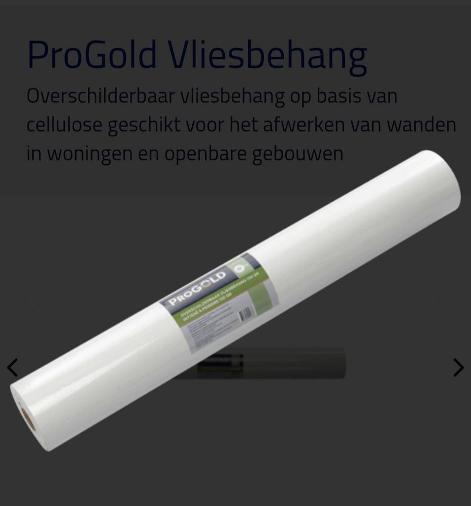 Renovlies behang, glasweefsel behangers incl sausen.