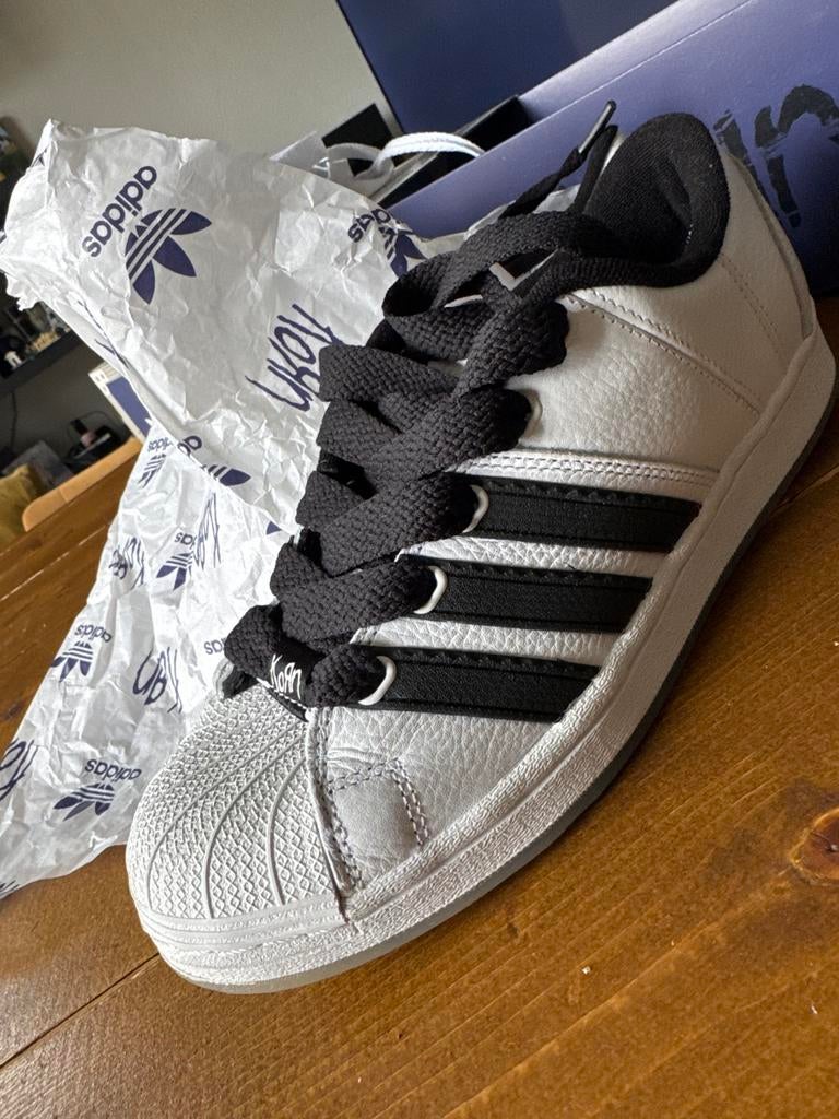 Adidas Superstar Korn - Limited Edition maat 41, Wit, Ophalen of Verzenden, Sneakers of Gympen, Zo goed als nieuw