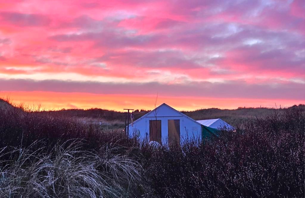 Tenthuis Genietsje, Camping Duinoord Ameland