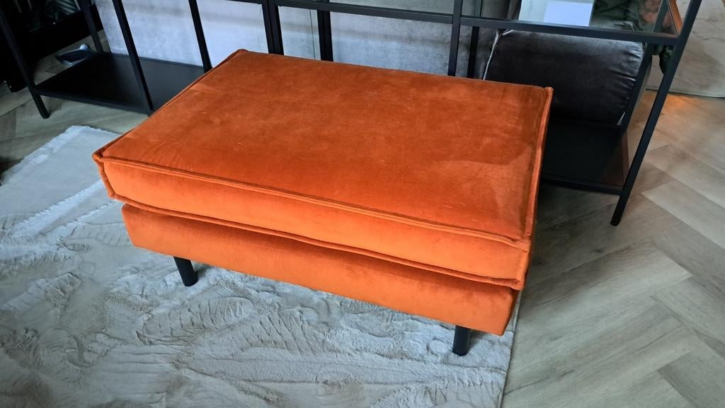 Hocker/poef goede staat, Ophalen of Verzenden, Vierkant