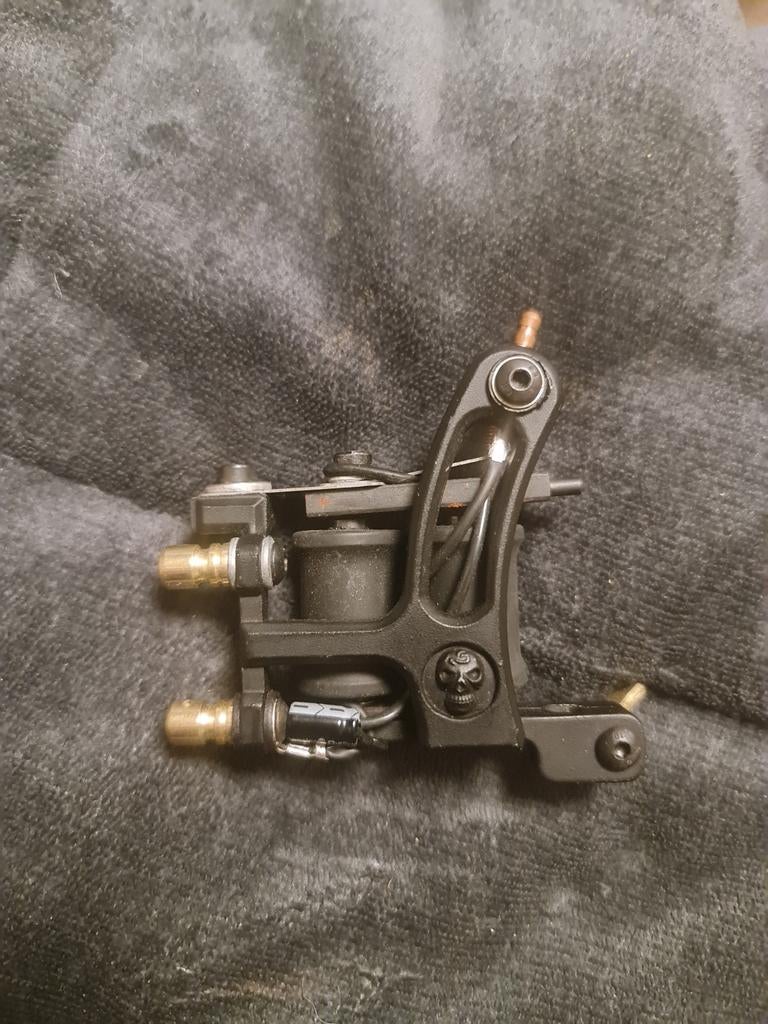 Coil skull tattoo machine, Ophalen, Zo goed als nieuw, Gereedschap of Toebehoren