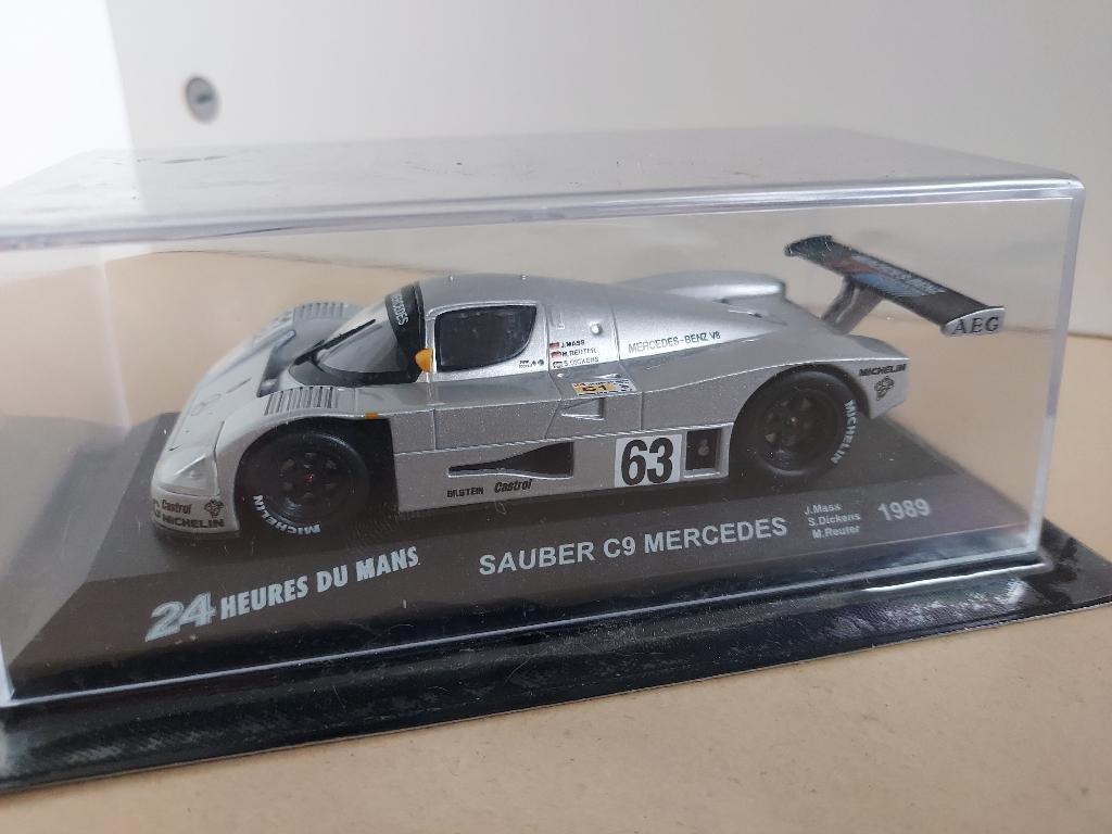 Sauber C9 Mercedes 1/43 editions Altaya, Verzenden, Nieuw, Auto, Overige merken