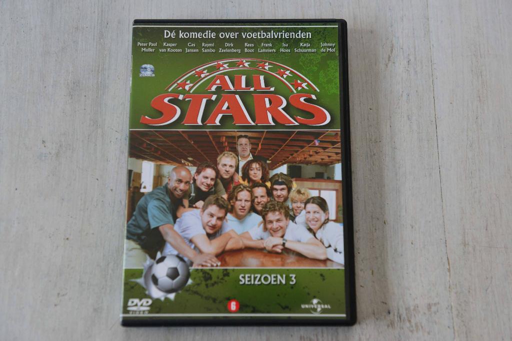 ALL STARS = Seizoen 3 =De Komedie over Voetbalvrienden, Cd's en Dvd's, Dvd's | Tv en Series, Alle leeftijden, Verzenden, Zo goed als nieuw