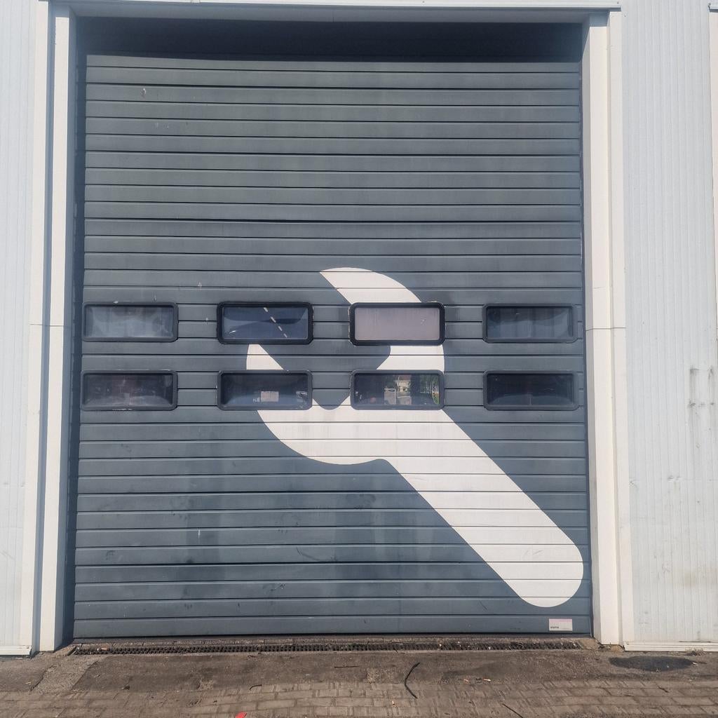 2x Hormann 3750 x 4500 overheaddeur roldeur garagedeur, Garagedeur, Ophalen of Verzenden, Zo goed als nieuw, Metaal