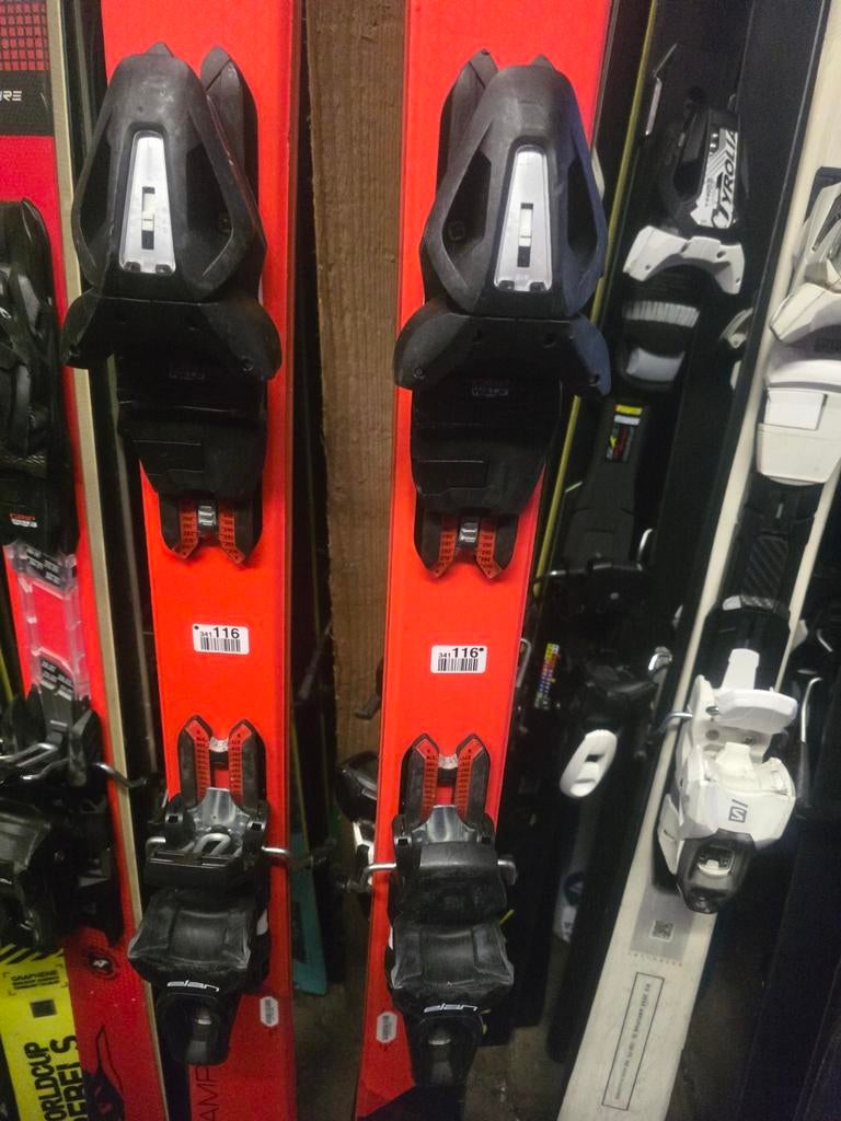 168cm ELAN AMPHIBIO 8 POWER WOODCORE CARVE SKIS, Overige merken, 160 tot 180 cm, Ophalen of Verzenden, Zo goed als nieuw