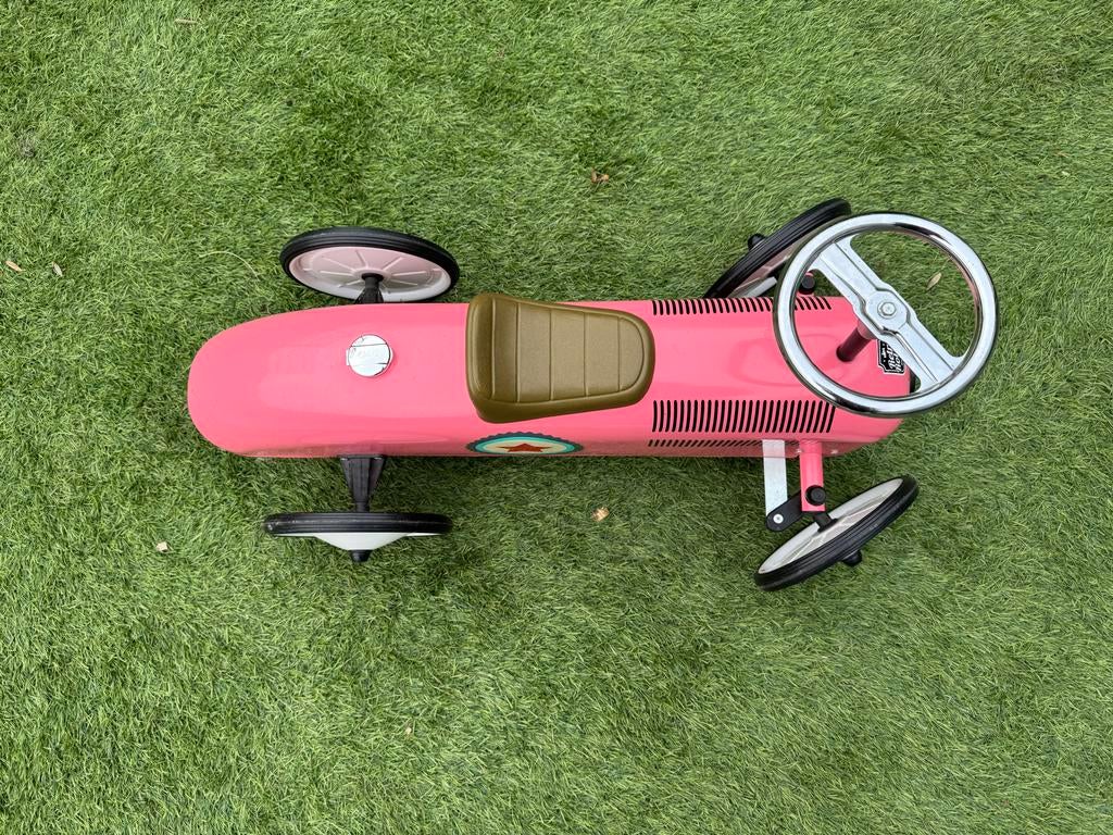 Retro roller roze, Ophalen, Zo goed als nieuw