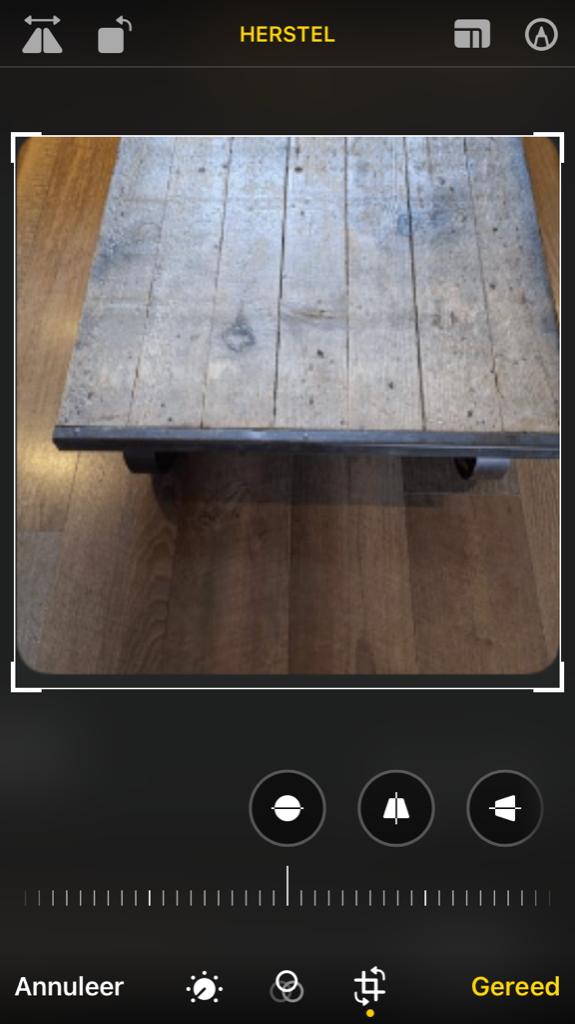 Salon tafel, Ophalen, Gebruikt, 100 tot 150 cm, 50 tot 100 cm